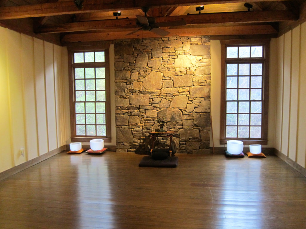 The Meditation Hall inside Thanksgiving House.